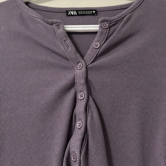 Cute Crop long sleeve top - Picture 2 of 3